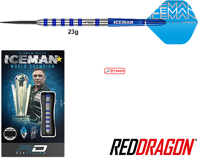 RED DRAGON Gerwyn Price Challenger 23g