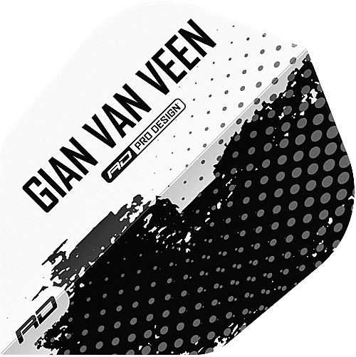 RED DRAGON Gian Van Veen Black/White No6