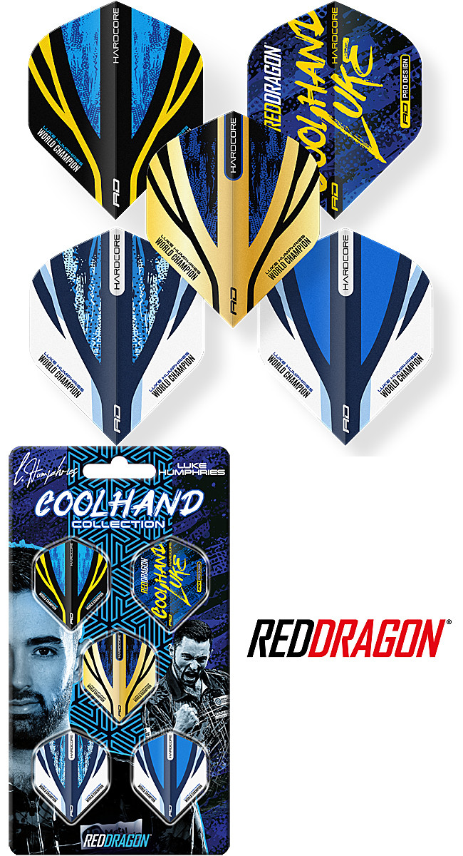 RED DRAGON Luke Humphries World Champion Flight Collection