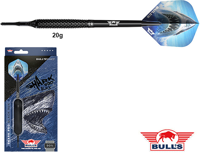 BULLS NL Shark Pro Black 90% Soft - 20g