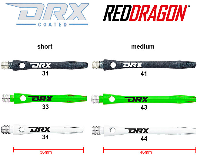 RED DRAGON DRX Shafts