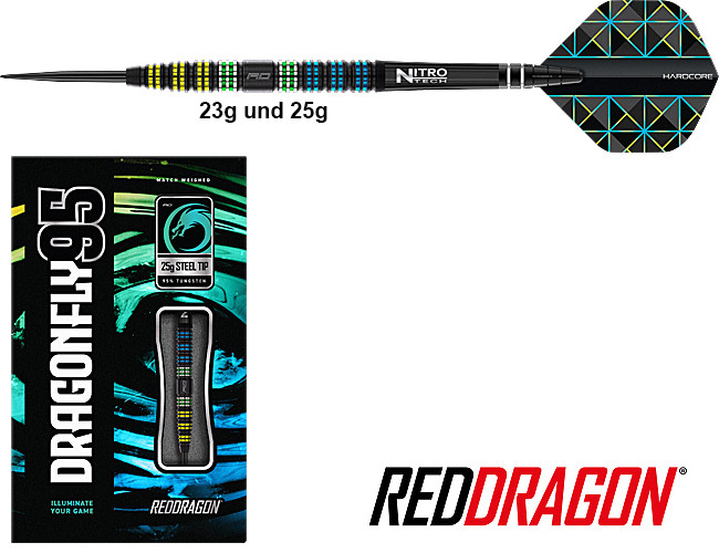 RED DRAGON Dragonfly 95% Black Tapered