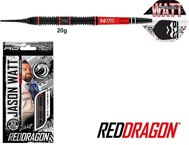 RED DRAGON Jason Watt 90% Soft 20g