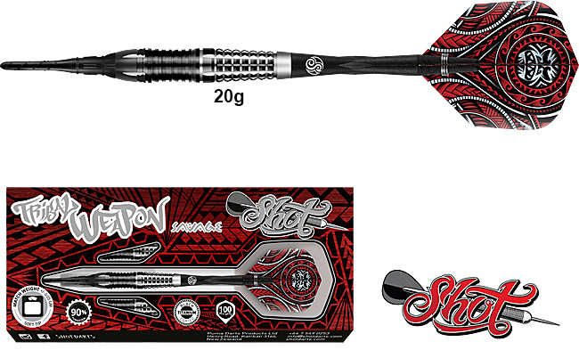 RÜCKLÄUFER: SHOT Tribal Weapon Savage Soft 20g