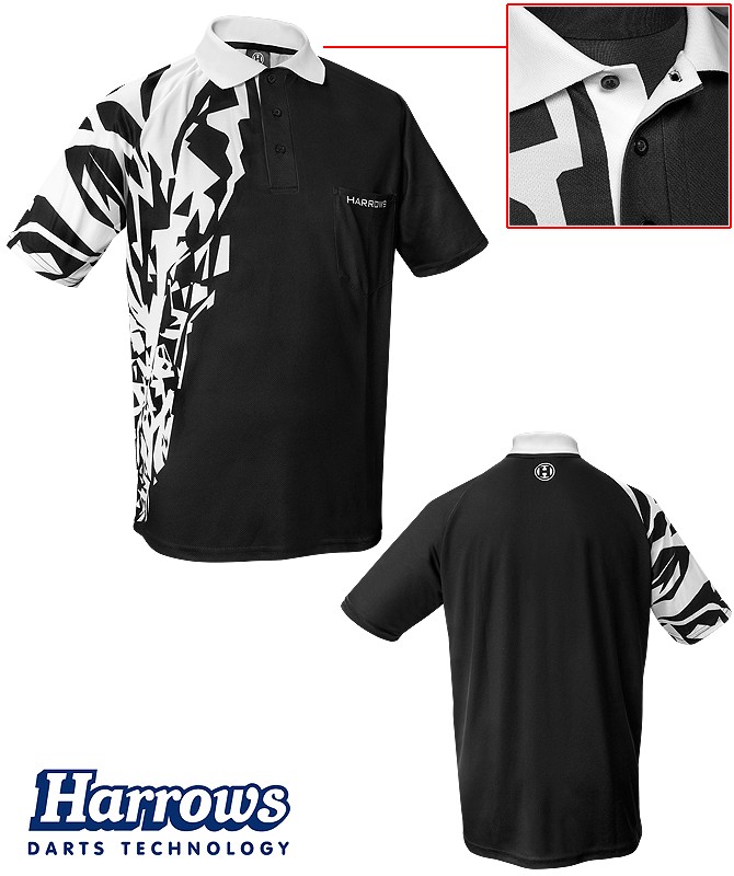 HARROWS Rapide Shirt white | DART SHIRTS | Dartworld.de