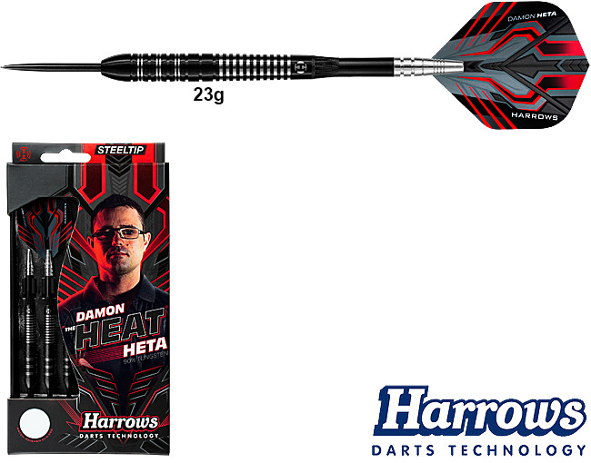 RÜCKLÄUFER: HARROWS Damon Heta Black 23g