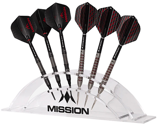 MISSION Station Darts Display