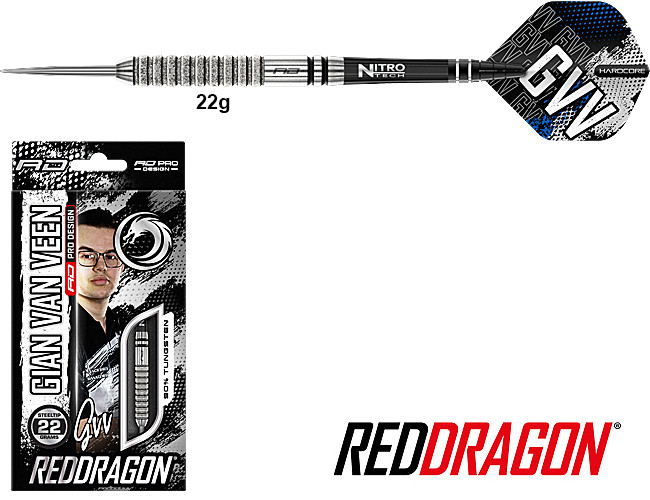 RED DRAGON Gian Van Veen Tour Edition 90% - 22g