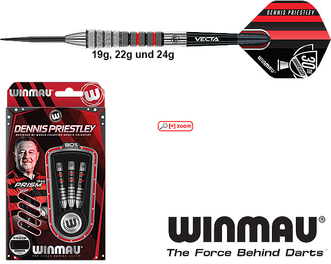 WINMAU Dennis Priestley Diamond 3-Zero 90%