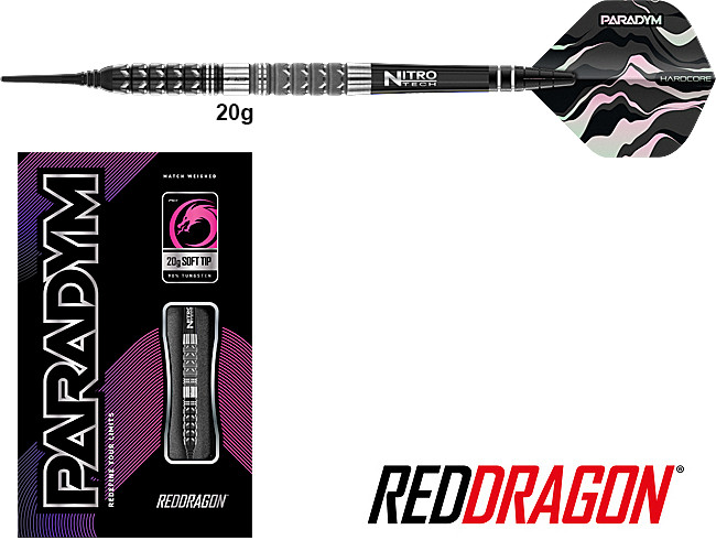 RED DRAGON Paradym Tapered 90% Soft 20g