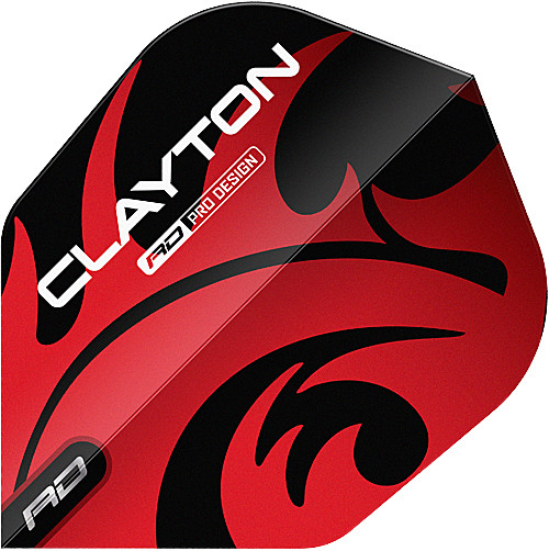 RED DRAGON Jonny Clayton Red/Silver No6