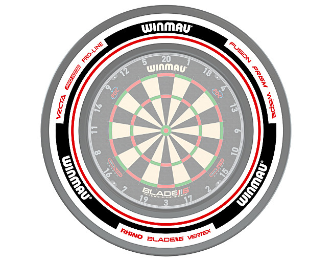 WINMAU Advance White/Red Surround