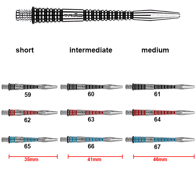 WINMAU Triad RX Shafts