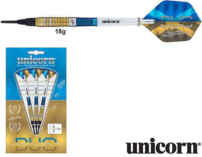 RÜCKLÄUFER: UNICORN Gary Anderson Duo Soft 18g