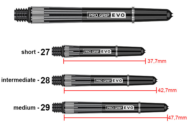 TARGET Chrono Titanium ProGrip EVO Shafts