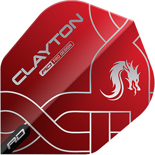 RED DRAGON Jonny Clayton Red/Black No6