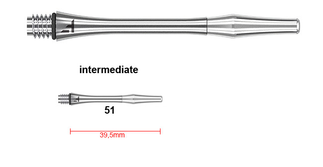 TARGET TI Pro Titanium Shafts Intermediate