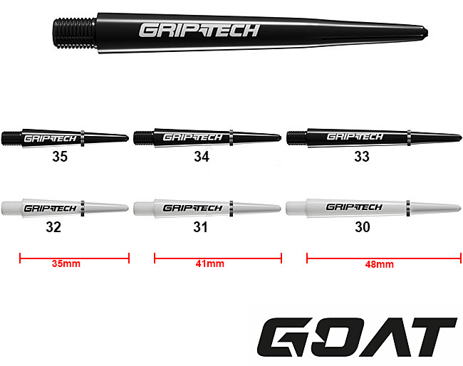 GOAT Griptech Shafts